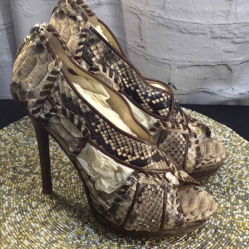 Alexandre Birman Size 9 Python Platforms . - image 2